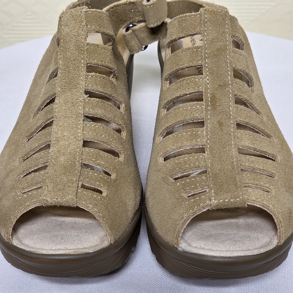 NWOT Skechers Women's Parallel-Trapezoid Wedge Sandal Size-9 - Picture 5 of 12